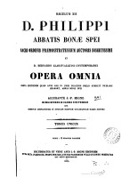 Phillippus De Harveng 'Epistola', Patrologiae Cursus Completus