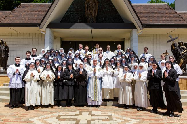 20260516 42 Community Photo with Priests and Servers
