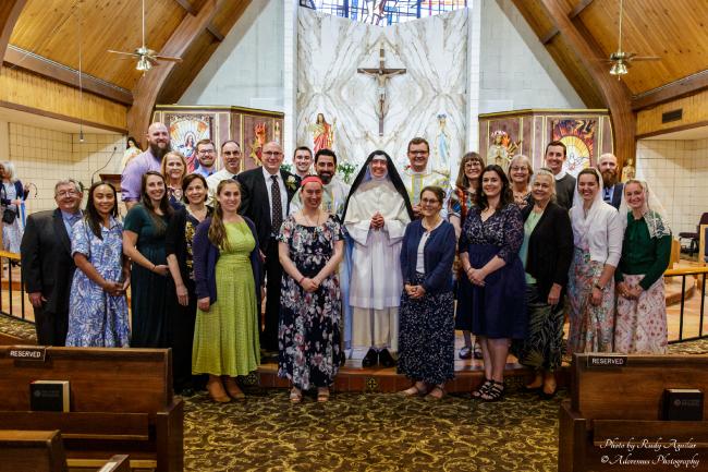20260516 45 Sister Mary Francis with her family