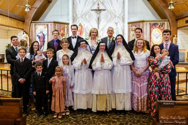 20260516 46 Sister Mary Francis with her family